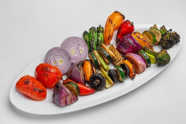 Sikh Grill Vegetables.