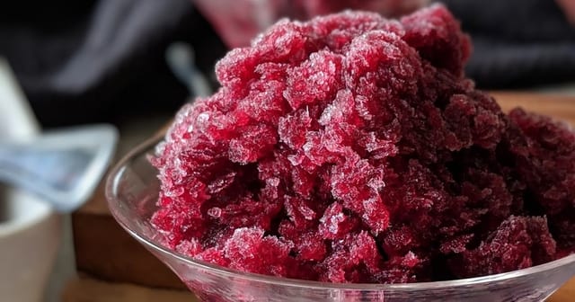 Pomegranate Faloodeh.