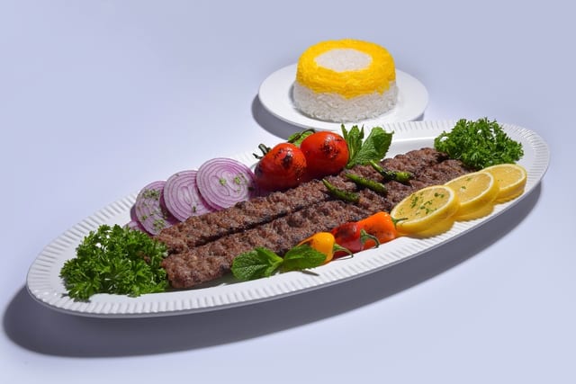 Koobideh Kebab.