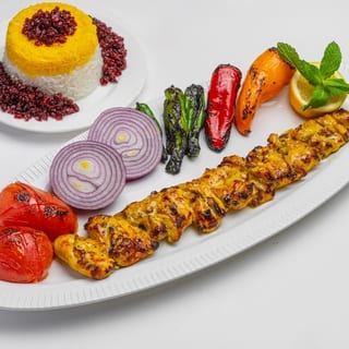 Zereshk Polo (Dark Meat)